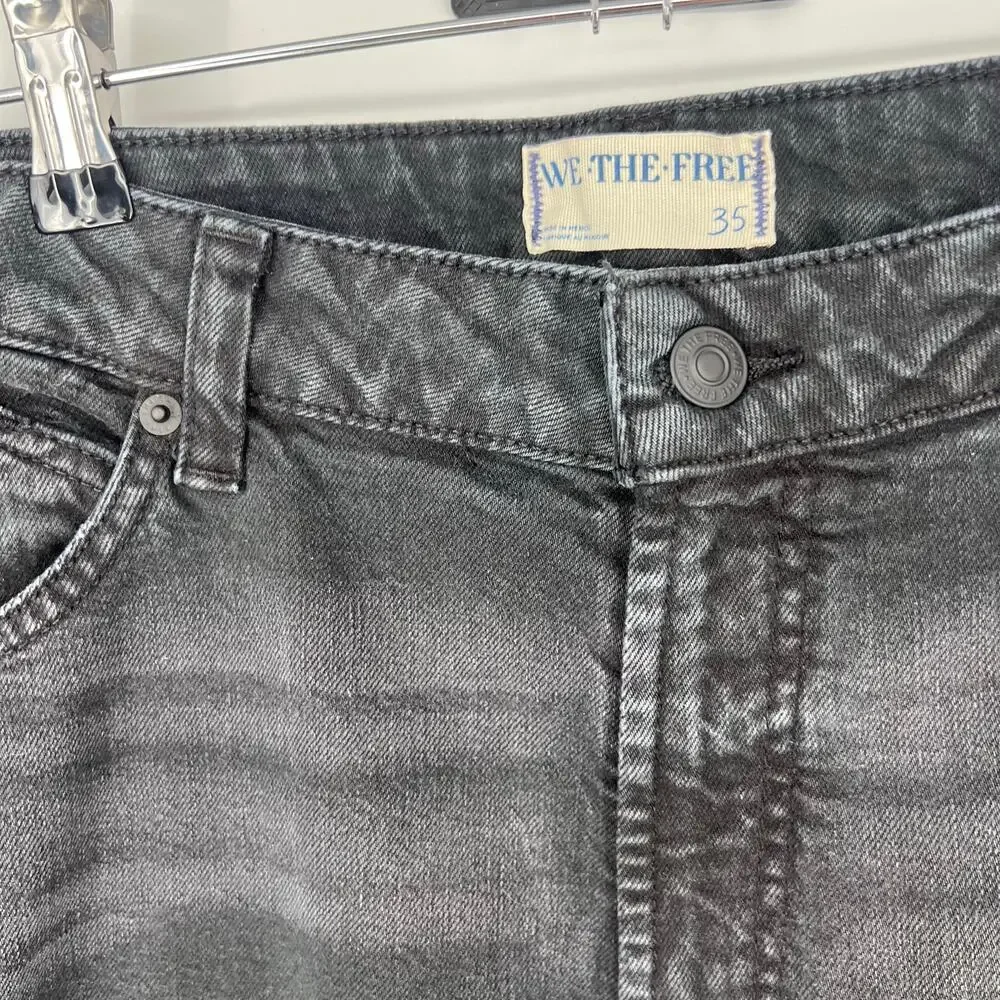 Free People x We the Free CRVY Vintage High-Rise Flare Jeans Sz 35S
